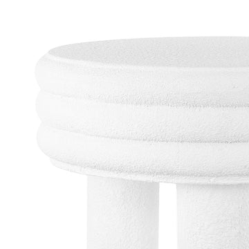 Rashida 13.5" Contemporary Minimalist Curvy Low Accent Table